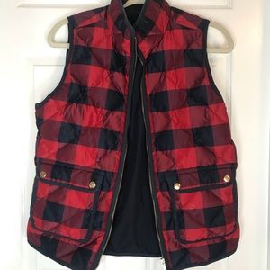 Jcrew puffy vest